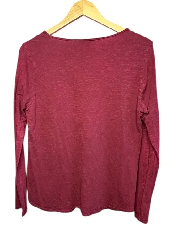 Lucky Brand Maroon Detailing Long Sleeve Shirt - Picture 2 of 3